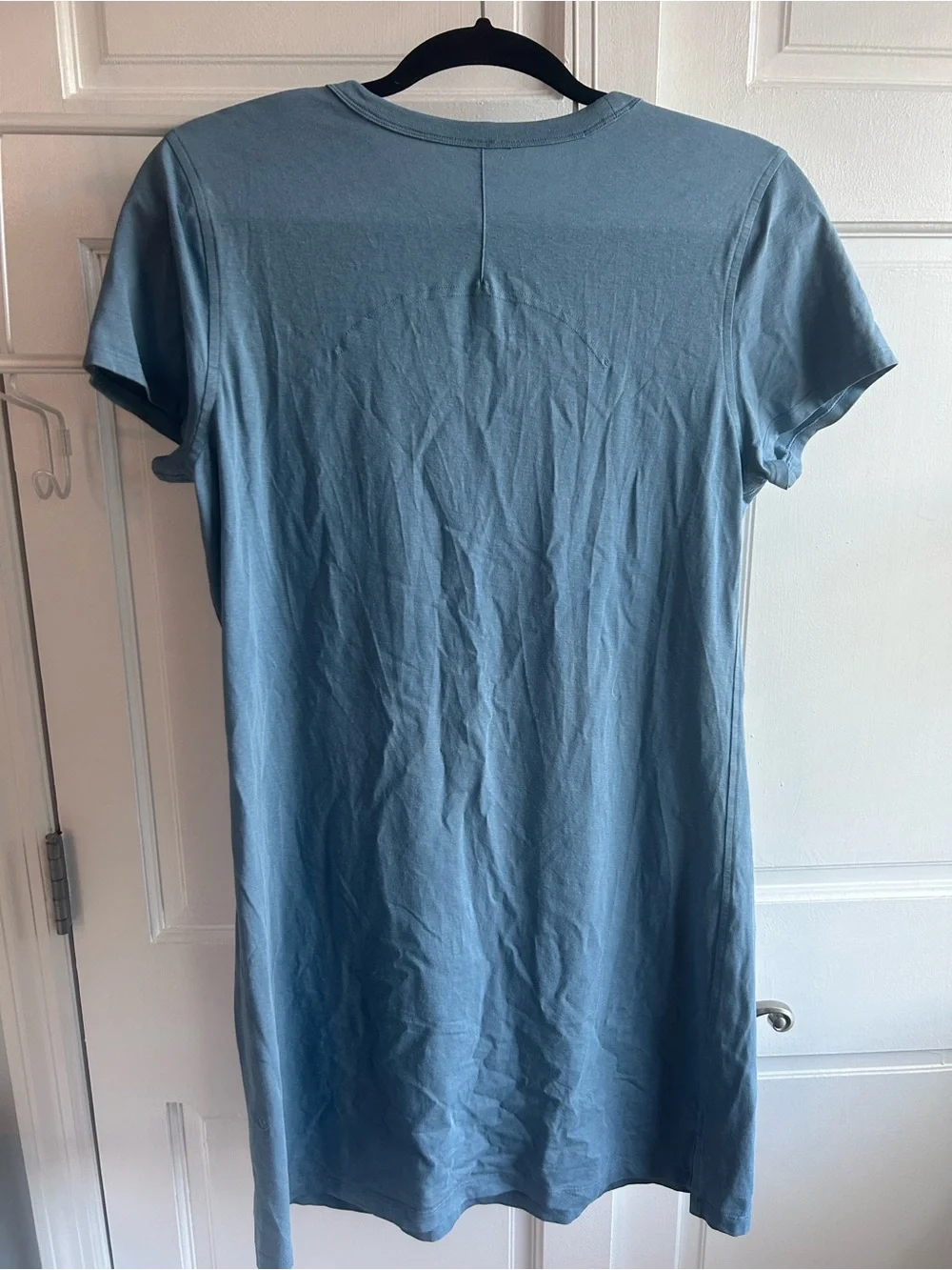 lululemon athletica Short-Sleeve T-Shirt Dress in Utility Blue